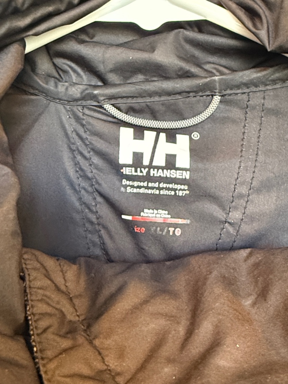 Helly Hansen Jacket Womens XL Black Astra Primaloft Quilted Full Zip Outdoor - Picture 2 of 8